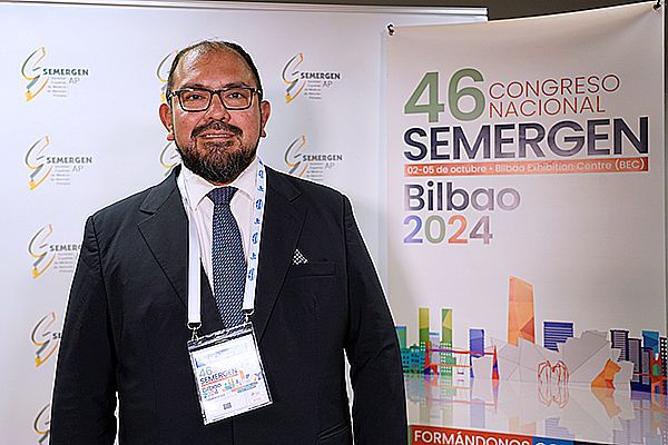 Hans Abdón Eguía, miembro del grupo de innovación digital de Semergen