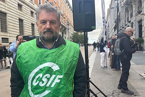 Javier Jordan de Urries, presidente del área de Justicia de CSIF.