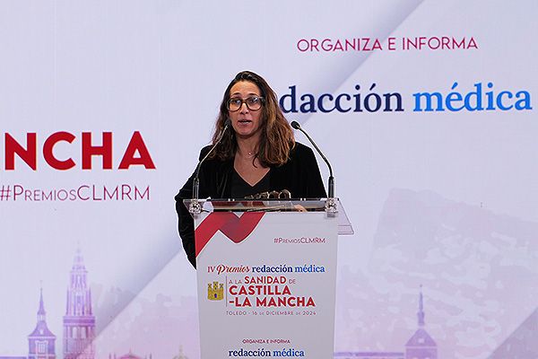  Cristina Pérez Hortet, presidenta de la Asociación Castellano-Manchega de Dermatología.
