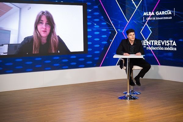 Alba García, líder de Sumar Mugimendua.