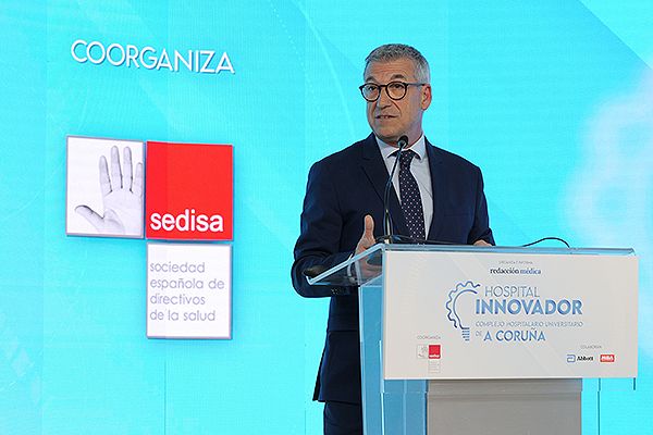 Luis Verde, gerente del Área Sanitaria de A Coruña y Cee.