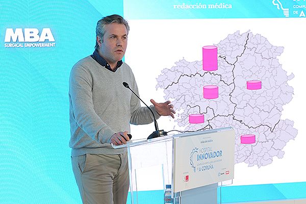  Alberto Jorge Mora, jefe de Servicio de Cirugía del Complejo Hospitalario de A Coruña.