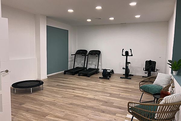 Sala de rehabilitación de Neumovital.