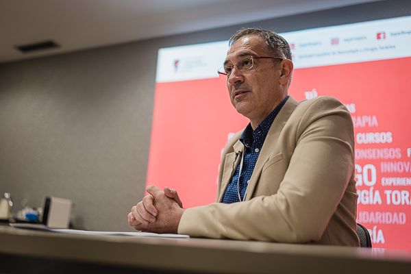  David de la Rosa, presidente de la Sociedad Española de Neumología y Cirugía Torácica (Separ).