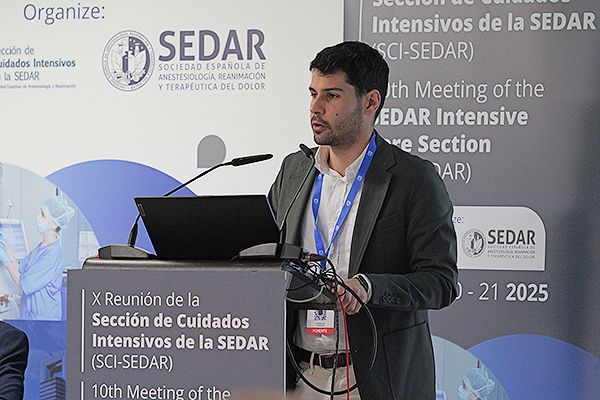 Alberto Calvo García, del Servicio de Anestesiología y Reanimación del Hospital General Universitario Gregorio Marañón