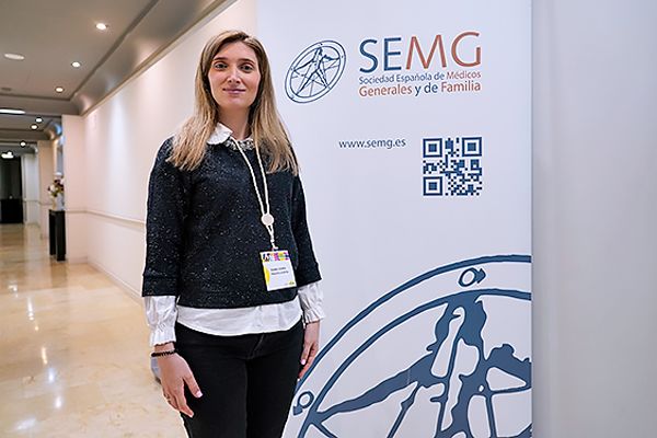 Isabel María Paúles, médica de Familia en el centro de salud de Caspe (Zaragoza).