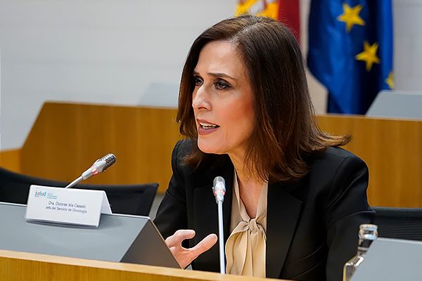 Dolores Isla, presidenta de ICAPEM, jefa de Servicio de Oncología Médica del HU Lozano Blesa (Zaragoza).