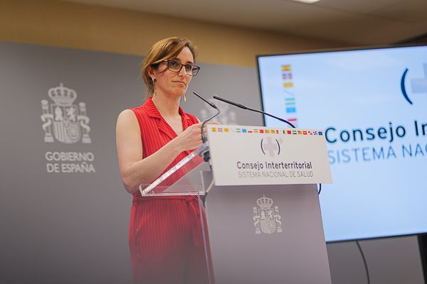 Mónica García, ministra de Sanidad.
