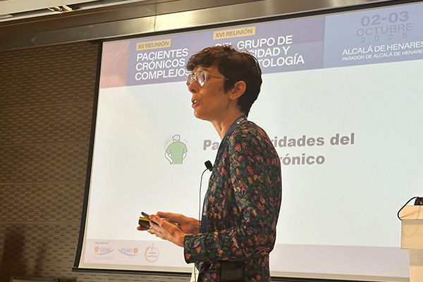 Ana Castañeda, internista del Hospital Universitario Rey Juan Carlos.