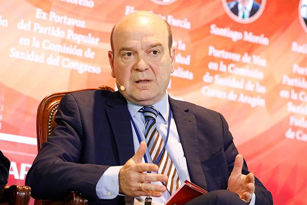 Santiago Morón, portavoz de Vox en la Comisión de Sanidad de las Cortes de Aragón.