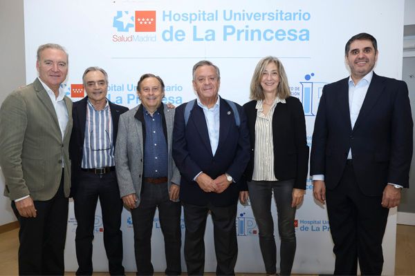Julio de la Rosa, Juan Fernando Masa, José Miguel González-Moro, Julio Ancochea, Rosa Cordovilla y Manuel Pacheco