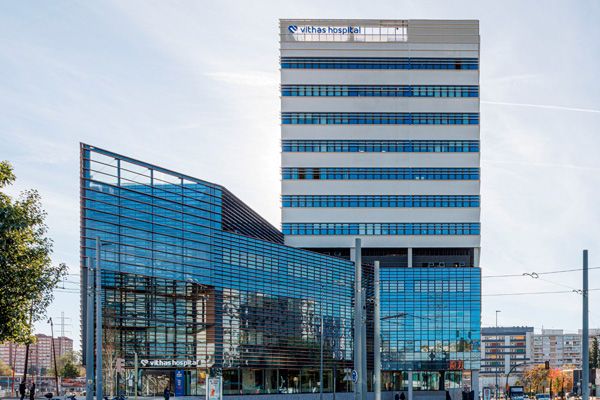 Exterior del Hospital Vithas Barcelona.