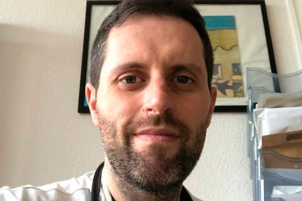 El médico internista Luis Miguel Pérez Belmonte.