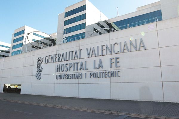 El Hospital La Fe de Valencia.