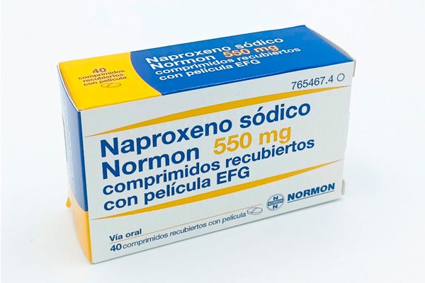 Naproxeno Sódico Normon 550 mg comprimidos recubiertos con película EFG.