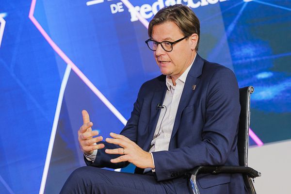 Un instante en la enrtevista a Giuseppe Chericatti.