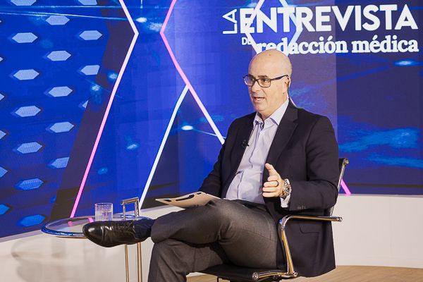 Fernando Campos, presidente de la Fundación IDIS, concede una entrevista a Redacción Médica.