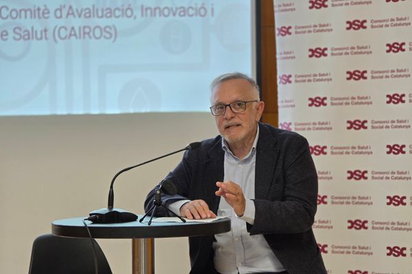El presidente del Cairos, Manel del Castillo. | Foto: Consorci de Salut i Social de Catalunya.