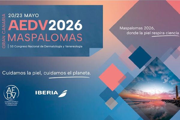 El Congreso Nacional de Dermatología este año se celebra en Maspalomas del 20 al 23 de mayo.
