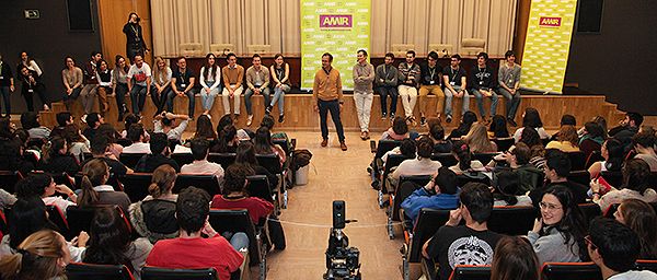Un instante durante la charla de Jaime Campos y Borja Ruiz Mateos.