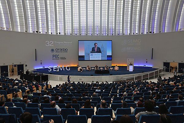 Un instante de la inauguración del 32º Congreso Nacional de SEMG.