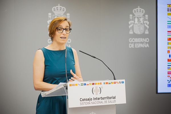 Mónica García, ministra de Sanidad.