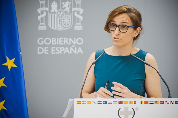 Mónica García, ministra de Sanidad.