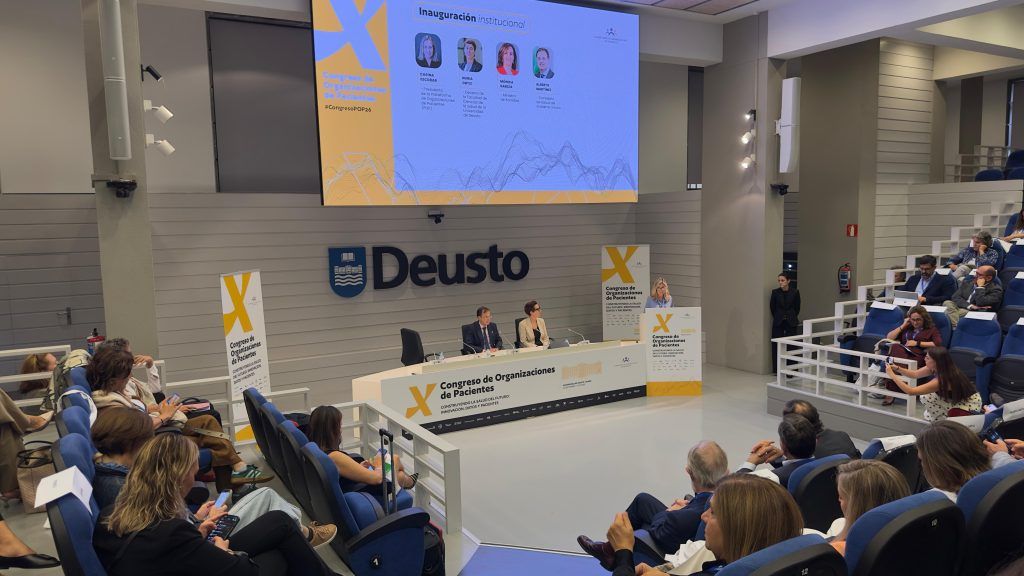 X Congreso de la Plataforma de Organizaciones de Pacientes (POP) celebrado en Bilbao