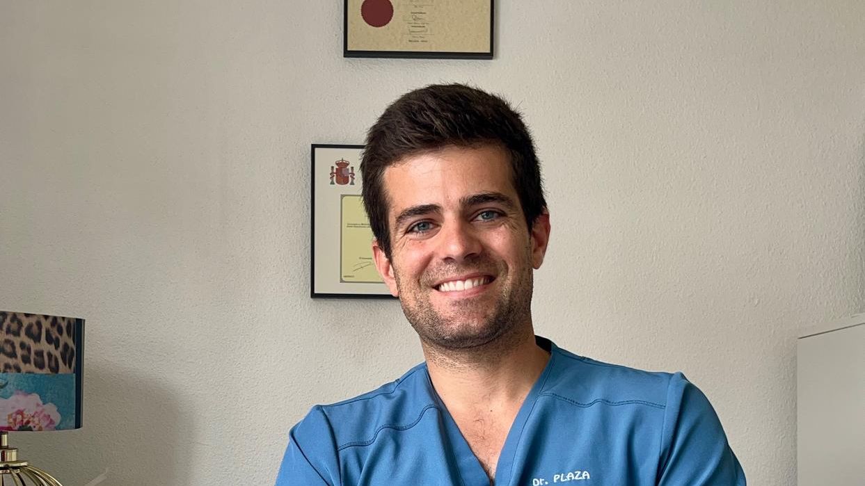 Pablo Plaza, el oftalmólogo que vive en Pamplona pero trabaja en Burdeos