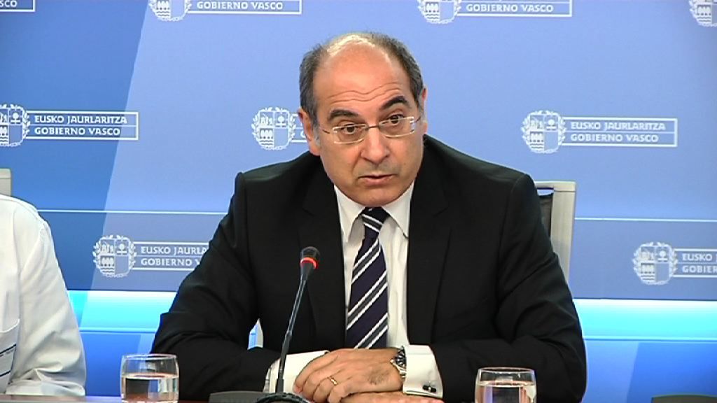 El consejero de Salud, Jon Darpón. 